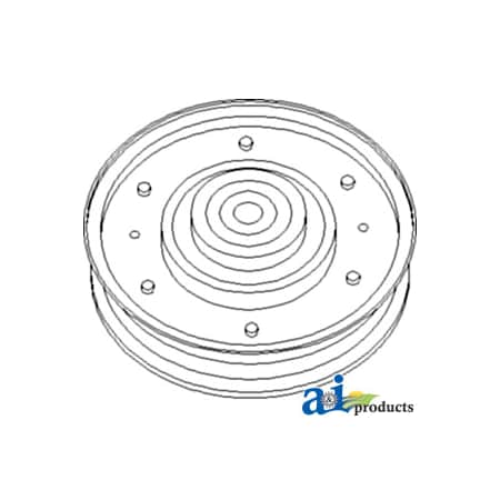 A & I Products Pulley-Idler, Screen Drive Idler Arm 4" x4" x2" A-AH140497